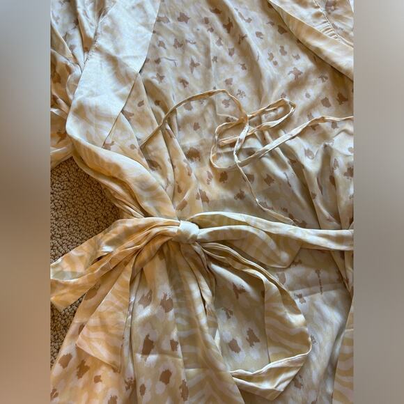 Show Me Your Mumu x Curateur The Harlow Robe, One Size, Animal Print, Neutral - Picture 5 of 11
